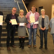 Von links: Kai Gardeja (Geschäftsführer TZR),Familie Behling (Rujana Service- und Vermittlung GmbH), Marco Matuschak (Gujana Hof), Cathrin Münster , Heike Lange  (beide BRA SOR) - Foto: Stefan Woidig, BRA SOR